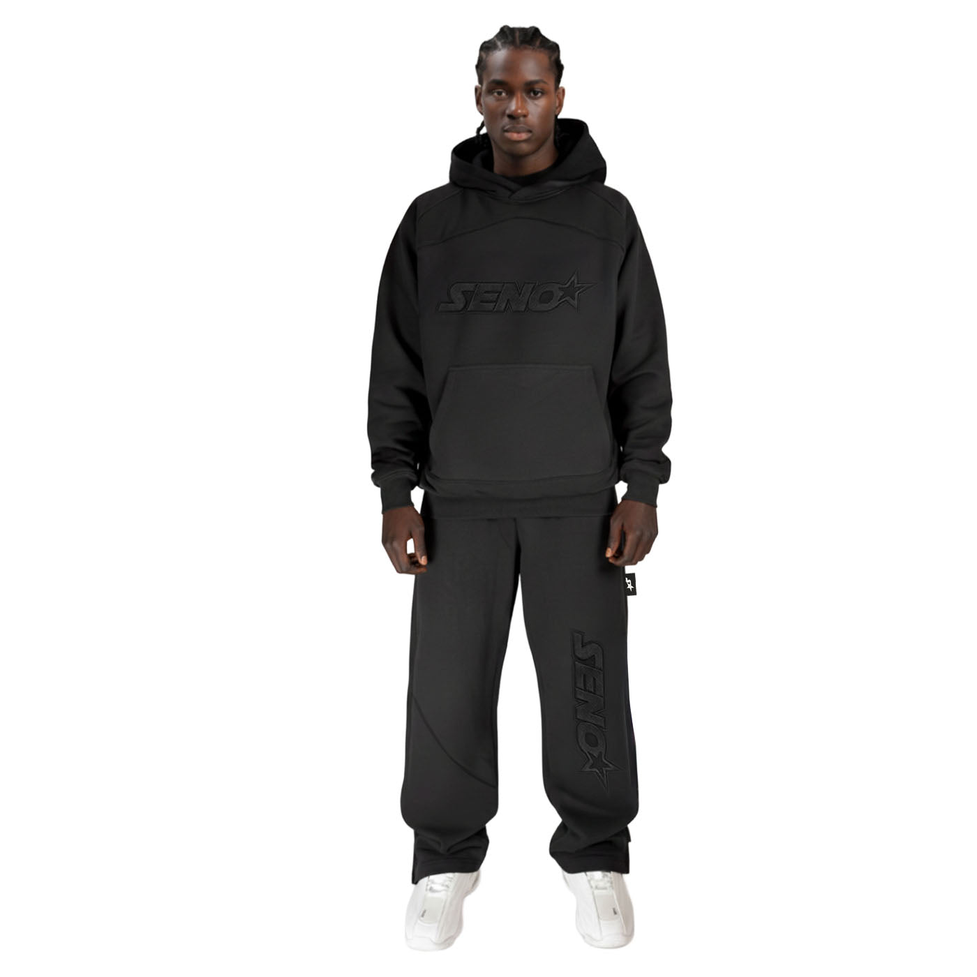FLARED JOGGER BLACK