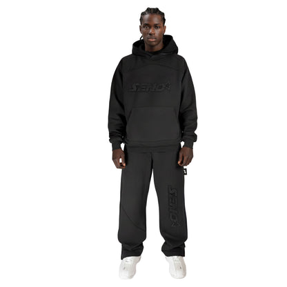 FLARED JOGGER BLACK