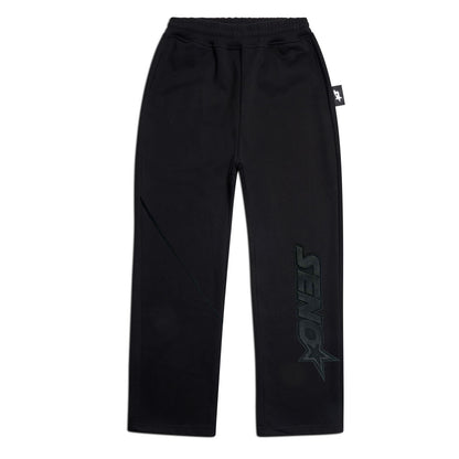 FLARED JOGGER BLACK
